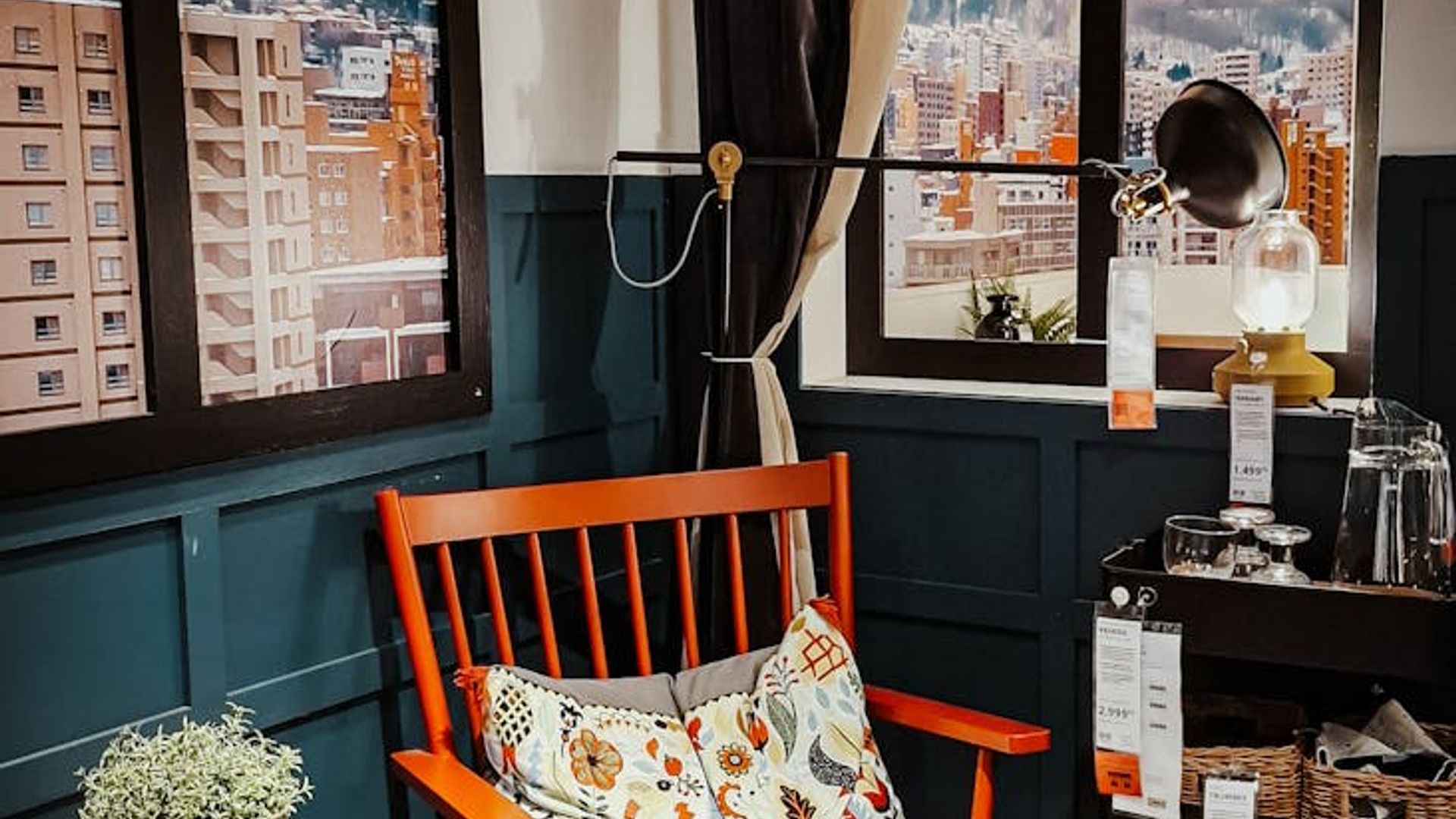 Minimalist room with soft natural light and open space.